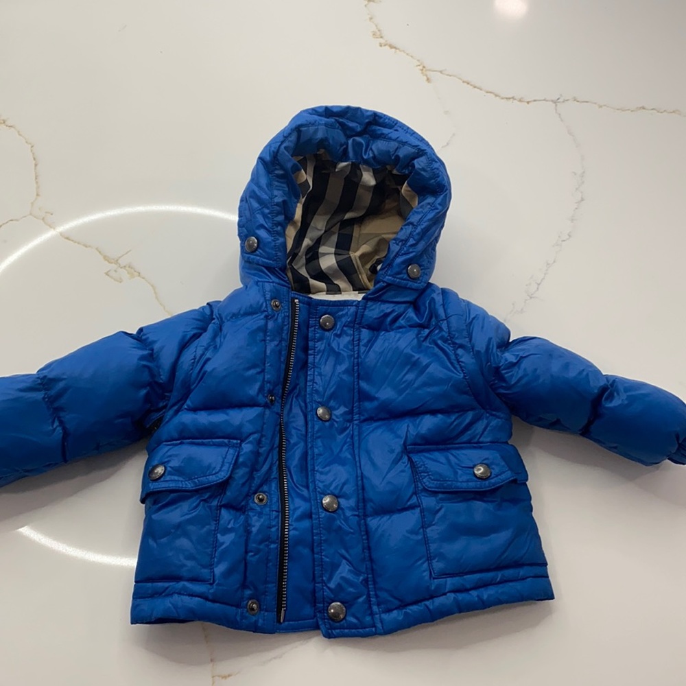 Burberry boys 9 months coat